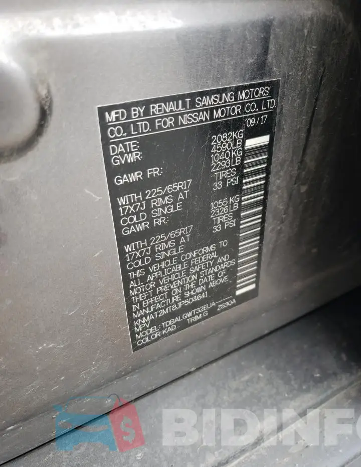 KNMAT2MT8JP504641 Photo# 13