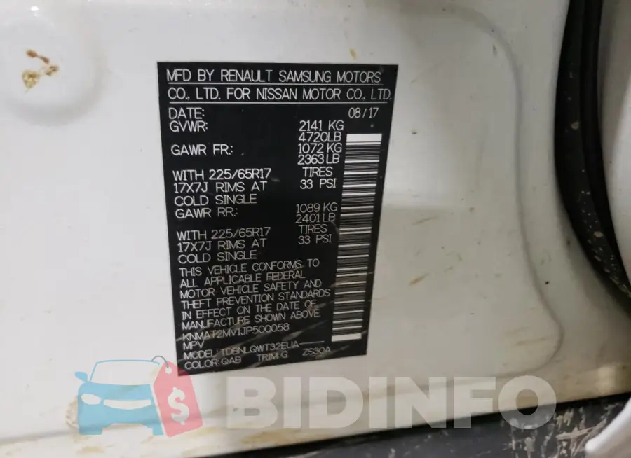 KNMAT2MV1JP500058 Photo# 13