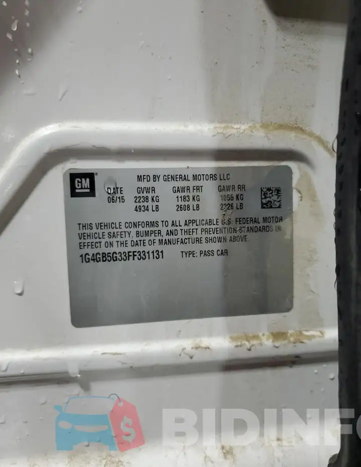 1G4GB5G33FF331131 Photo# 12