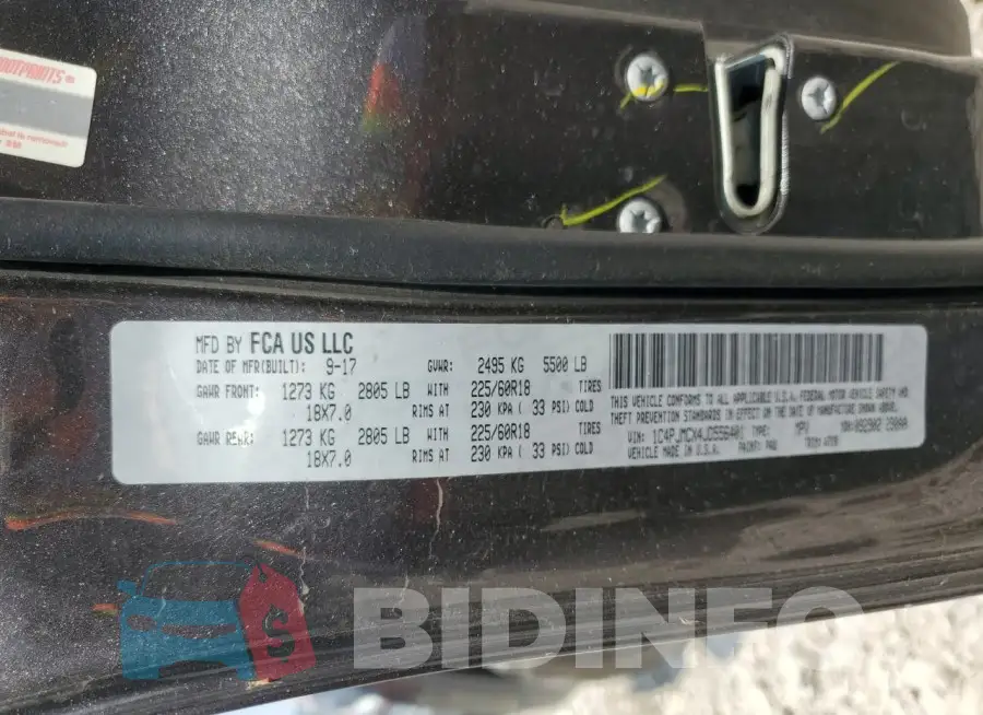 1C4PJMCX4JD556401 Photo# 13