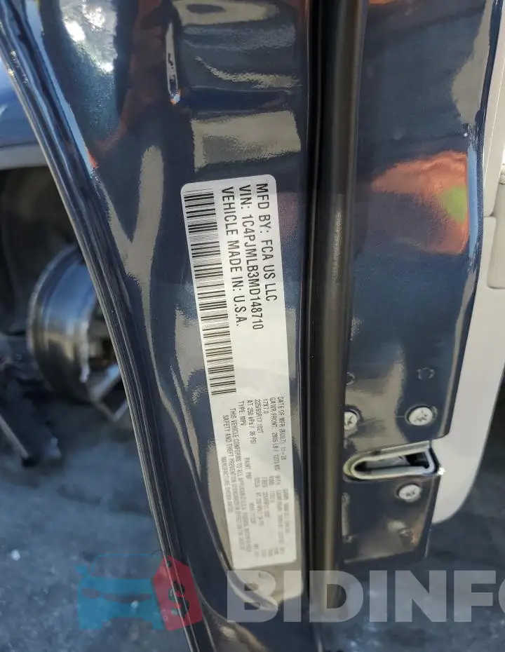 1C4PJMLB3MD148710 Photo# 12