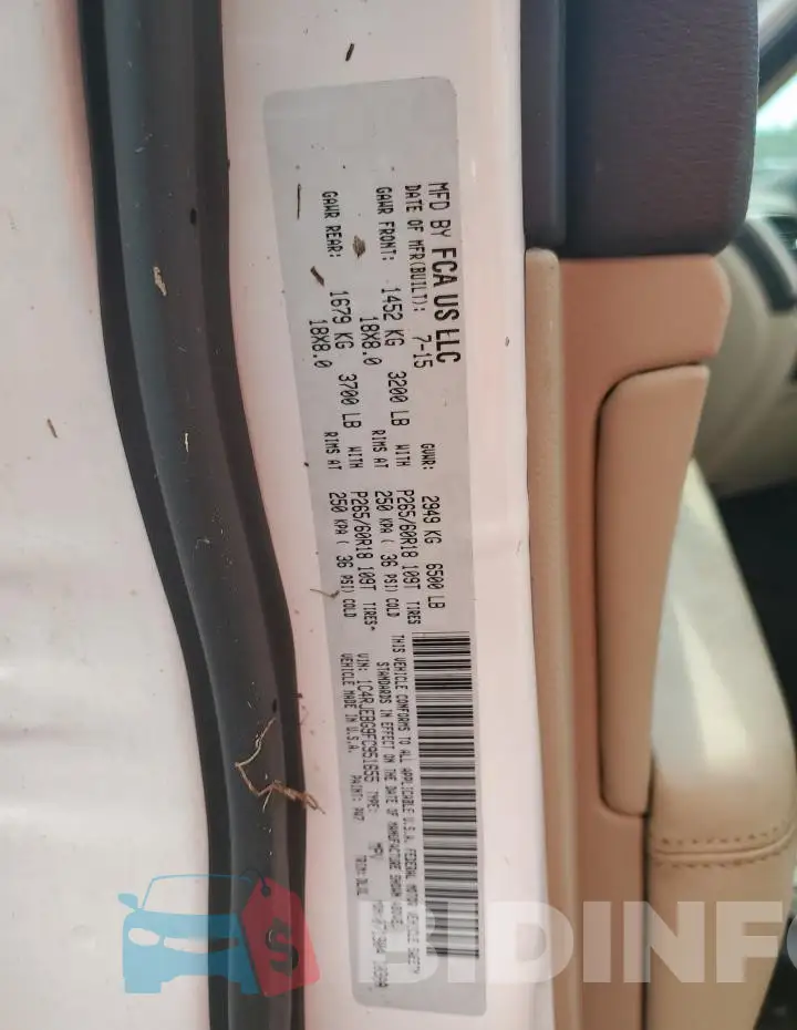 1C4RJEBG9FC951655 Photo# 13