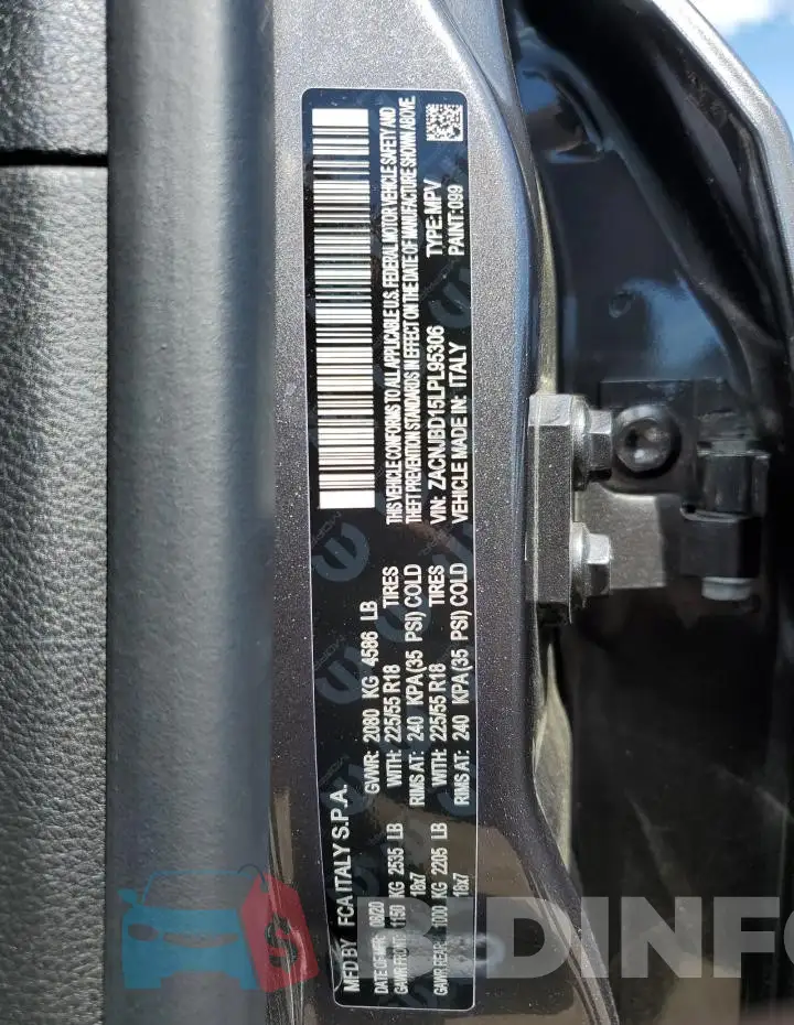 ZACNJBD15LPL95306 Photo# 12