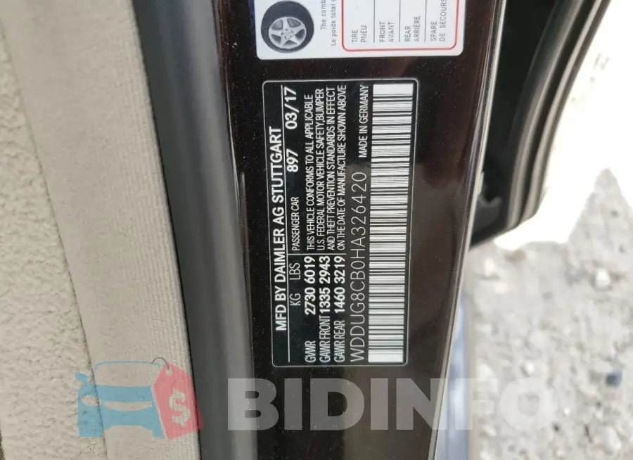 WDDUG8CB0HA326420 Photo# 12