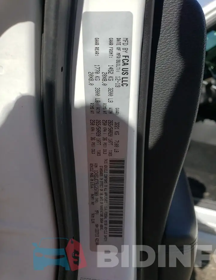 1C4SDJCT5LC257389 Photo# 13