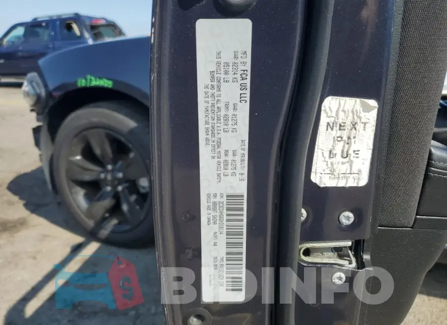 2C3CDXHG6GH318114 Photo# 12