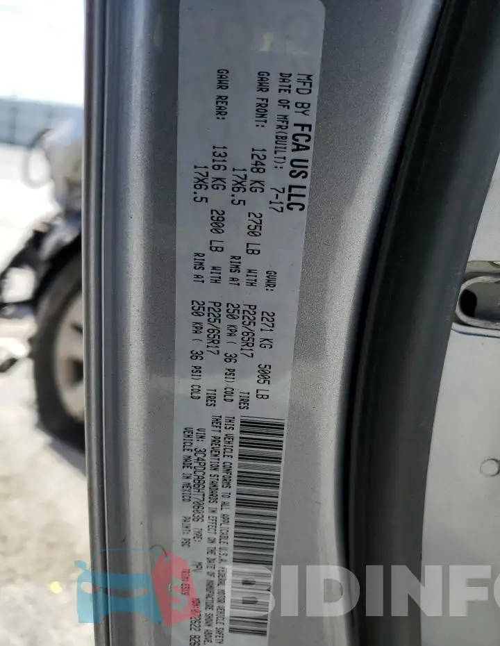 3C4PDCAB6HT706036 Photo# 14