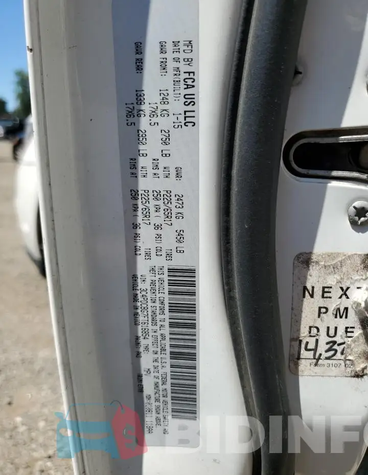 3C4PDCBG7FT616854 Photo# 13