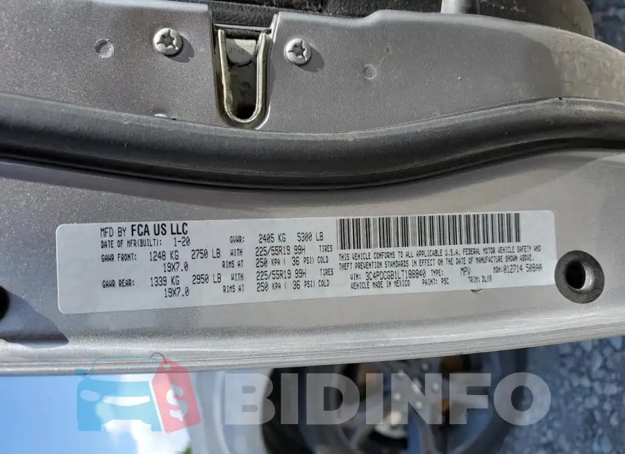 3C4PDCGB1LT188840 Photo# 13