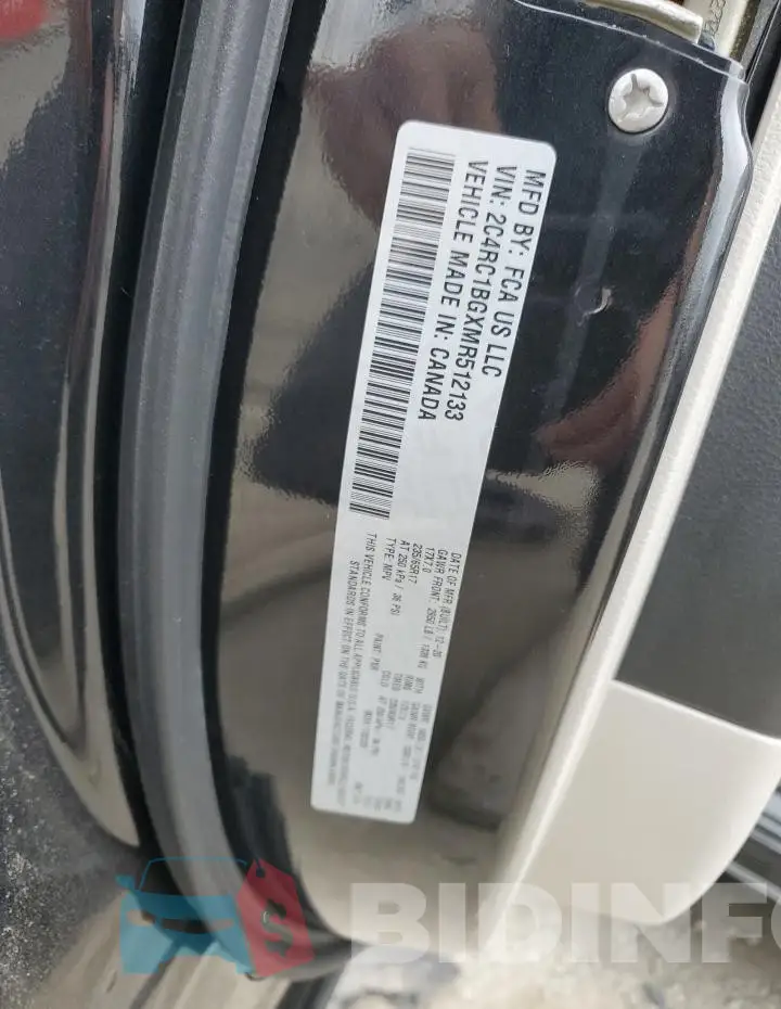 2C4RC1BGXMR512133 Photo# 12