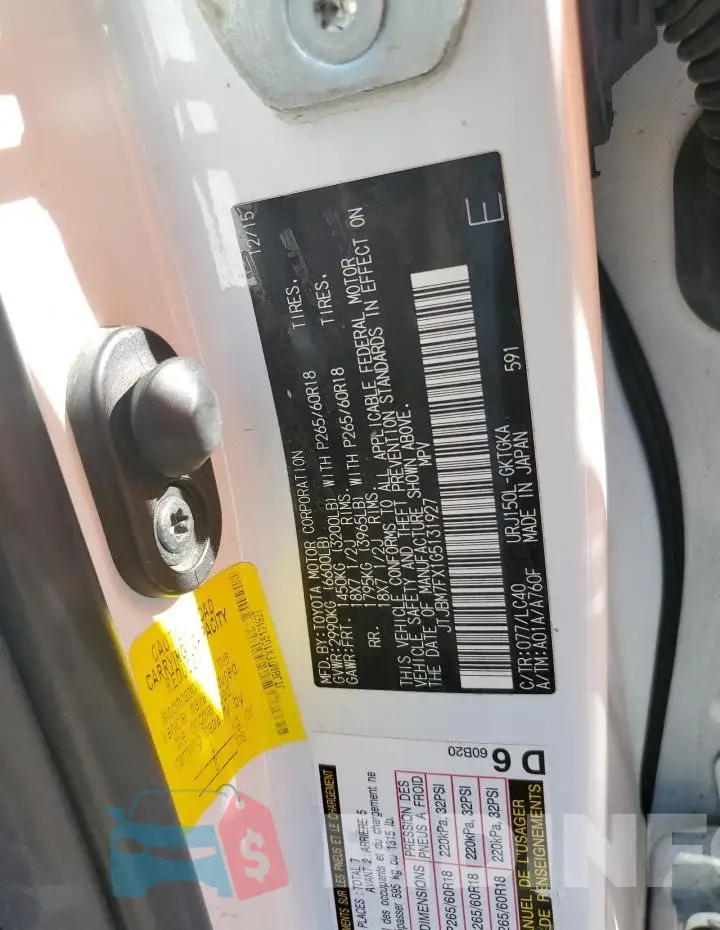 JTJBM7FX1G5131927 Photo# 12