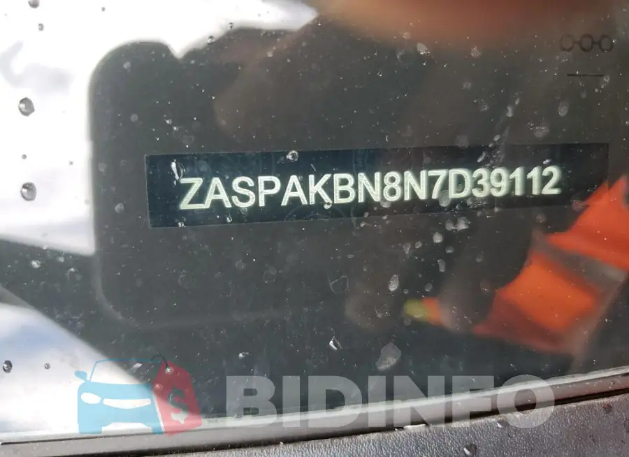ZASPAKBN8N7D39112 Photo# 13