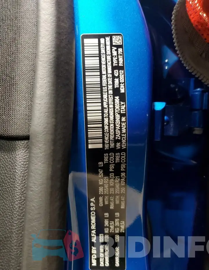 ZASPAKBN9P7D65964 Photo# 13