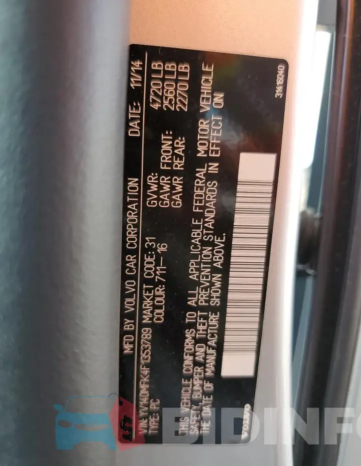 YV140MFK4F1353789 Photo# 12