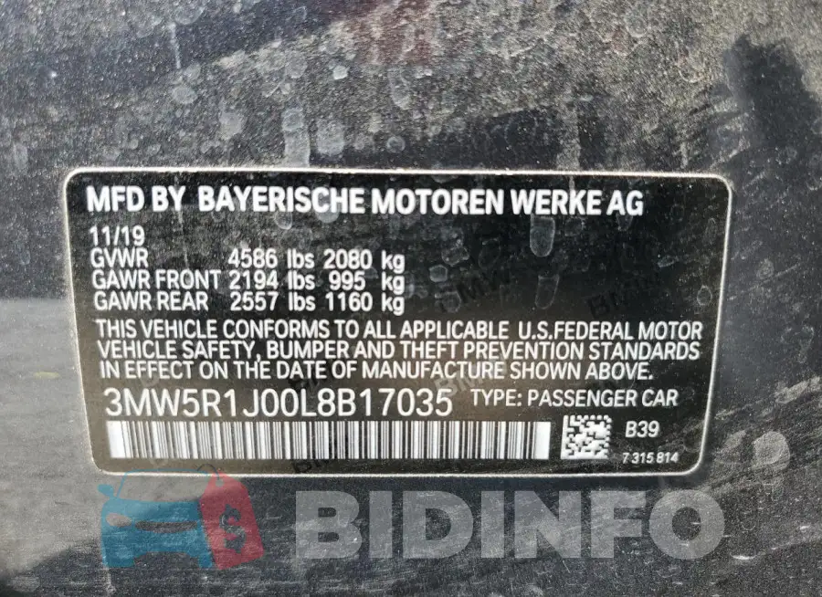 3MW5R1J00L8B17035 Photo# 13