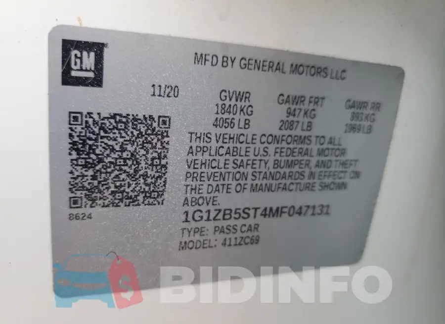 1G1ZB5ST4MF047131 Photo# 13