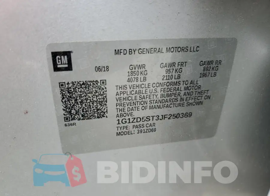 1G1ZD5ST3JF250369 Photo# 12