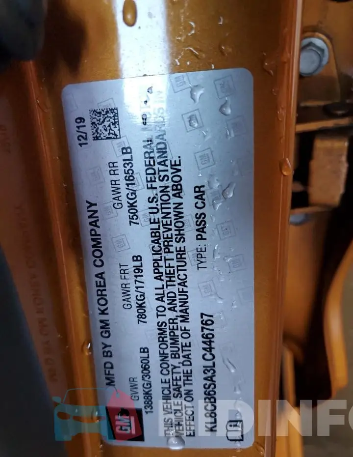 KL8CB6SA3LC446767 Photo# 12