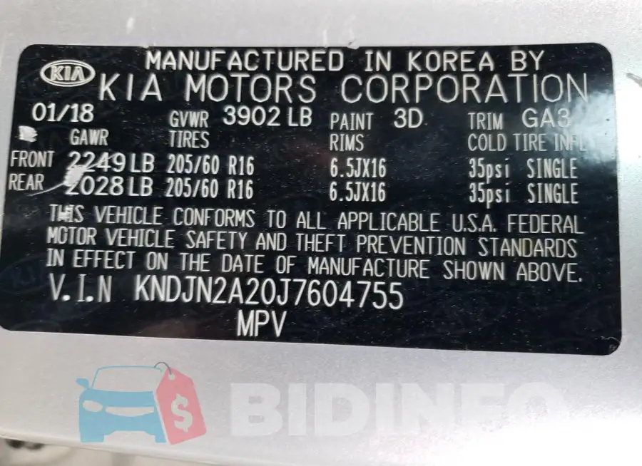 KNDJN2A20J7604755 Photo# 12