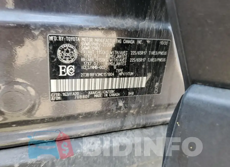 2T3B1RFV3MC151804 Photo# 13