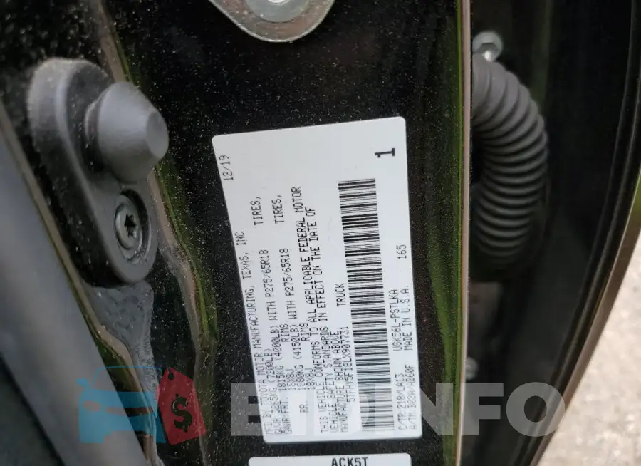 5TFHY5F18LX907731 Photo# 12
