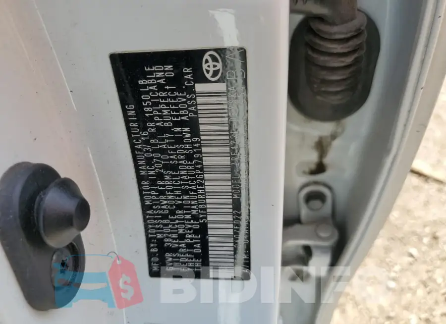 5YFBURHE2GP479149 Photo# 12