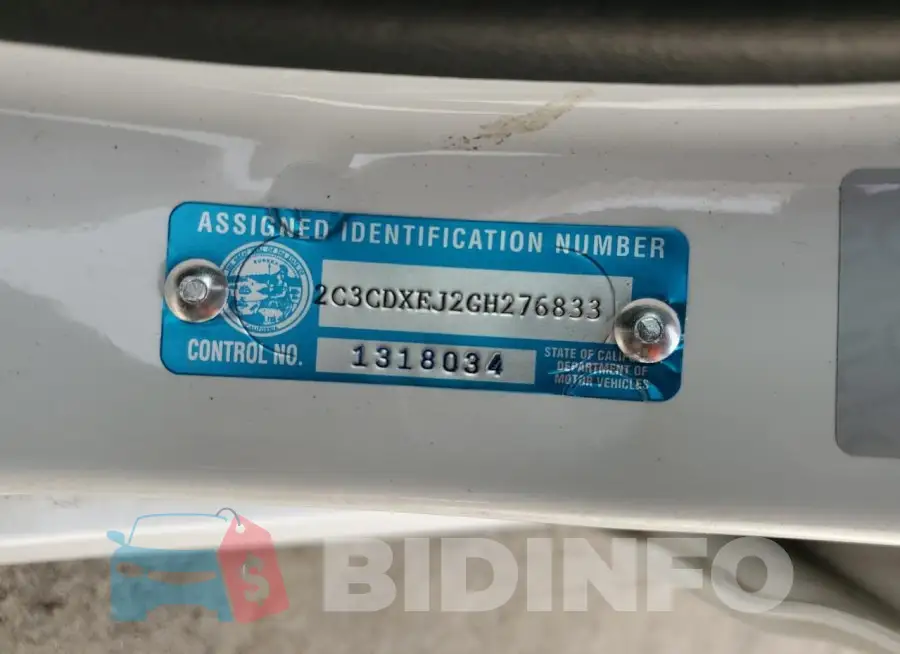 2C3CDXEJ2GH276833 Photo# 12