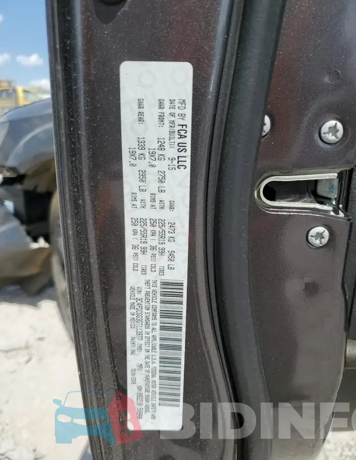 3C4PDCGG3GT113977 Photo# 13