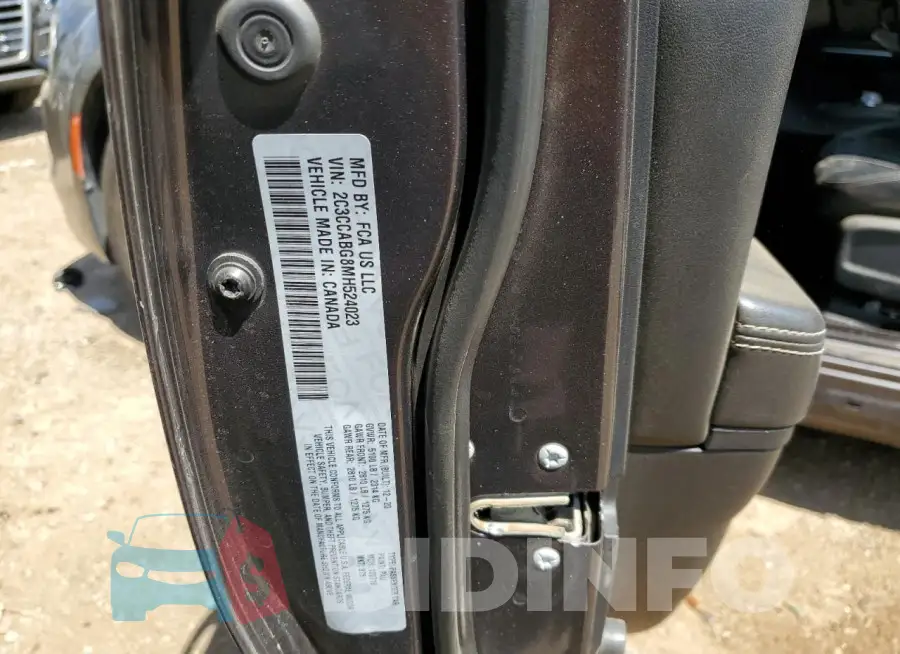 2C3CCABG8MH524023 Photo# 13