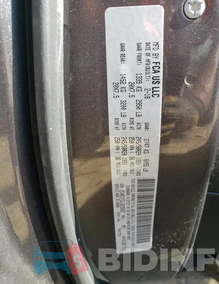 2C4RC1FG1JR235927 Photo# 13