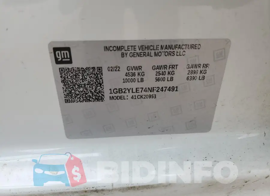1GB2YLE74NF247491 Photo# 12