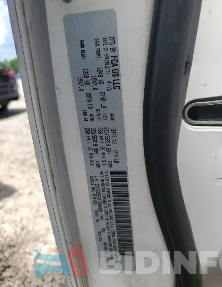 3C4PDCBG2FT694894 Photo# 13