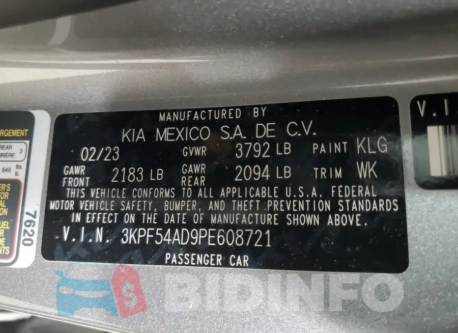 3KPF54AD9PE608721 Photo# 12