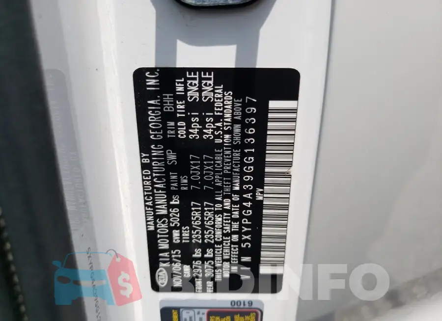 5XYPG4A39GG136397 Photo# 14