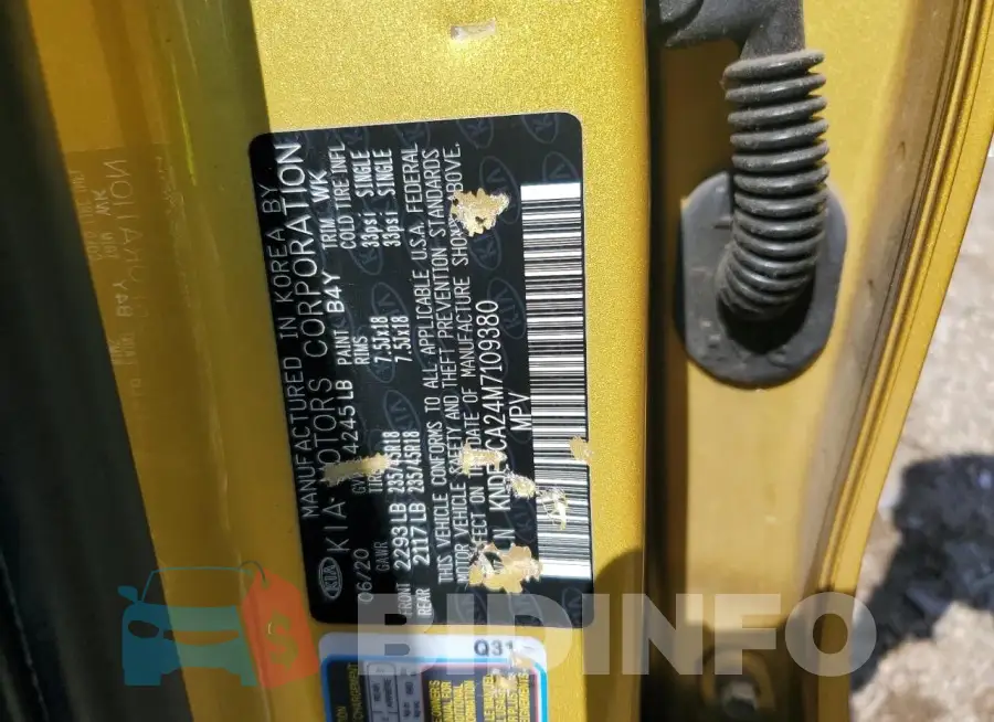 KNDETCA24M7109380 Photo# 13
