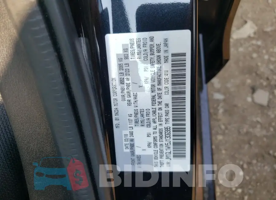 JM1GL1WY5J1309385 Photo# 12