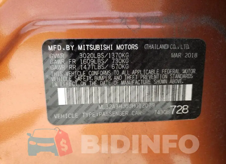 ML32A3HJ6JH012079 Photo# 13