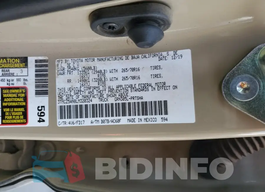 3TMCZ5AN8LM320324 Photo# 13