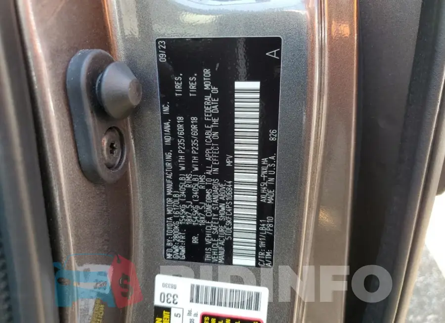 5TDESKFC4PS106844 Photo# 14