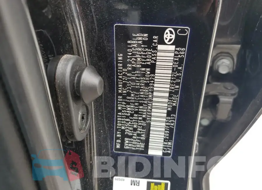 5YFEPMAE3MP199429 Photo# 12