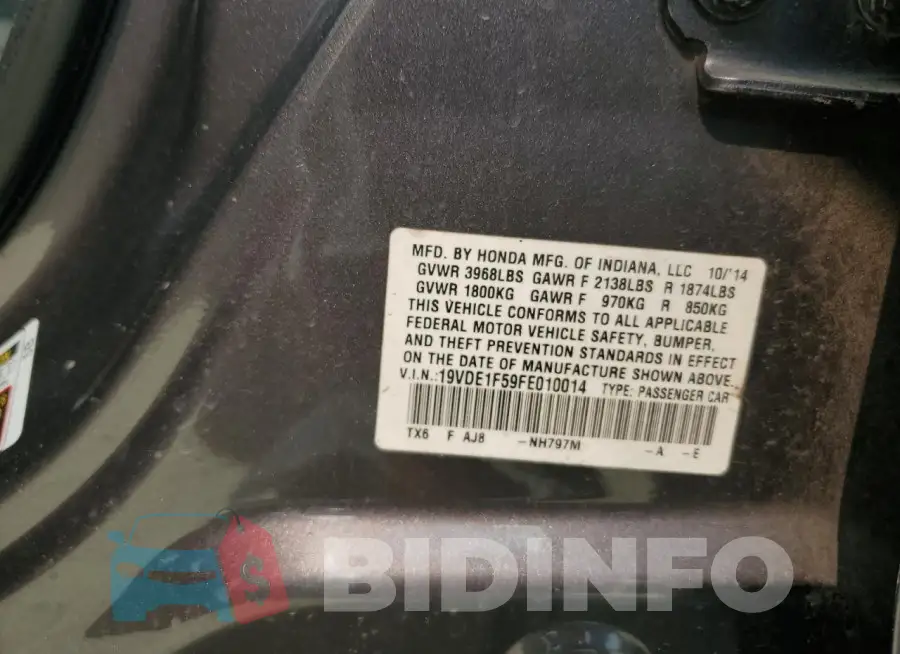 19VDE1F59FE010014 Photo# 12