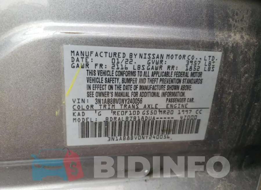 3N1AB8BV0NY240056 Photo# 12