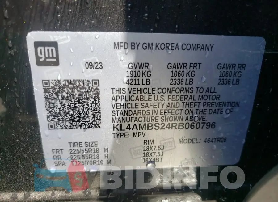 KL4AMBS24RB060796 Photo# 12