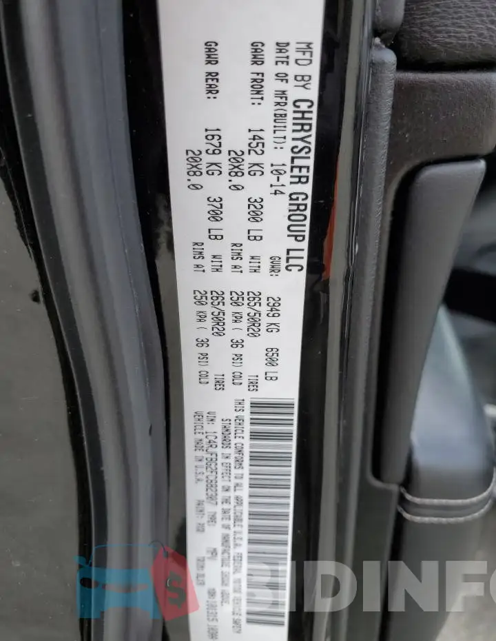 1C4RJFBG2FC682307 Photo# 12