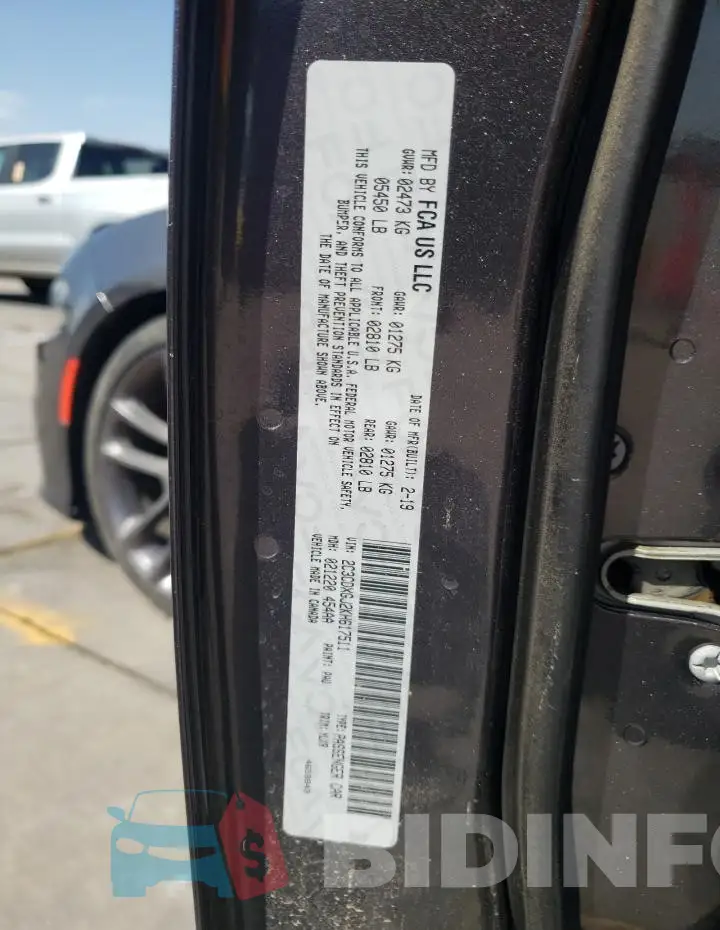 2C3CDXGJ2KH617511 Photo# 13