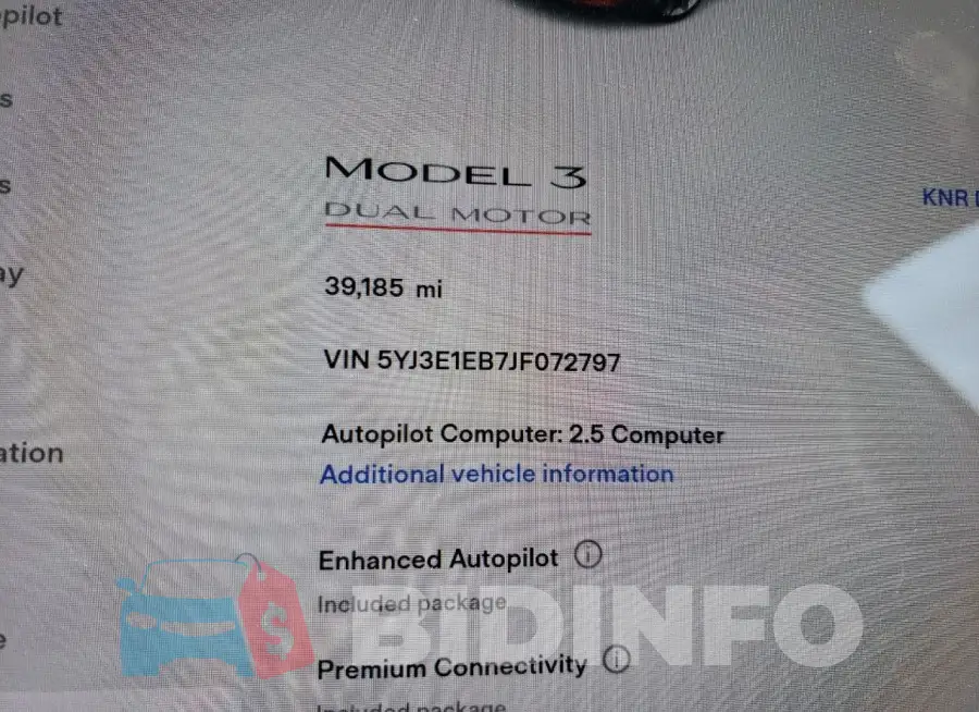 5YJ3E1EB7JF072797 Photo# 8