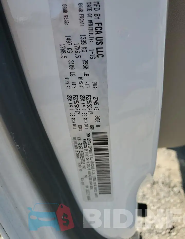 2C4RC1BG5GR252552 Photo# 13