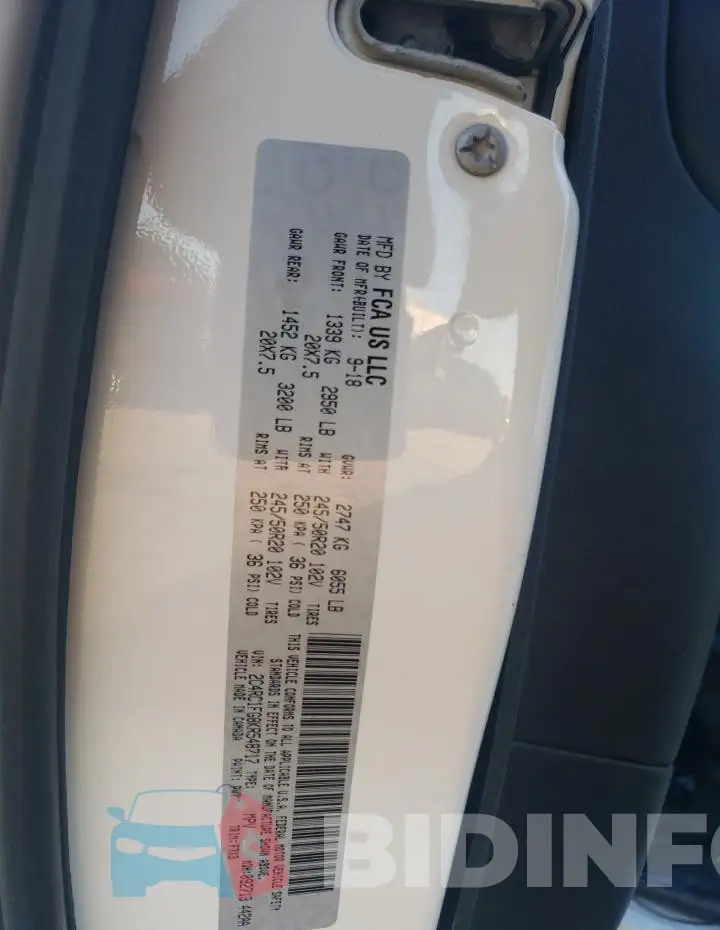 2C4RC1FG8KR548717 Photo# 13