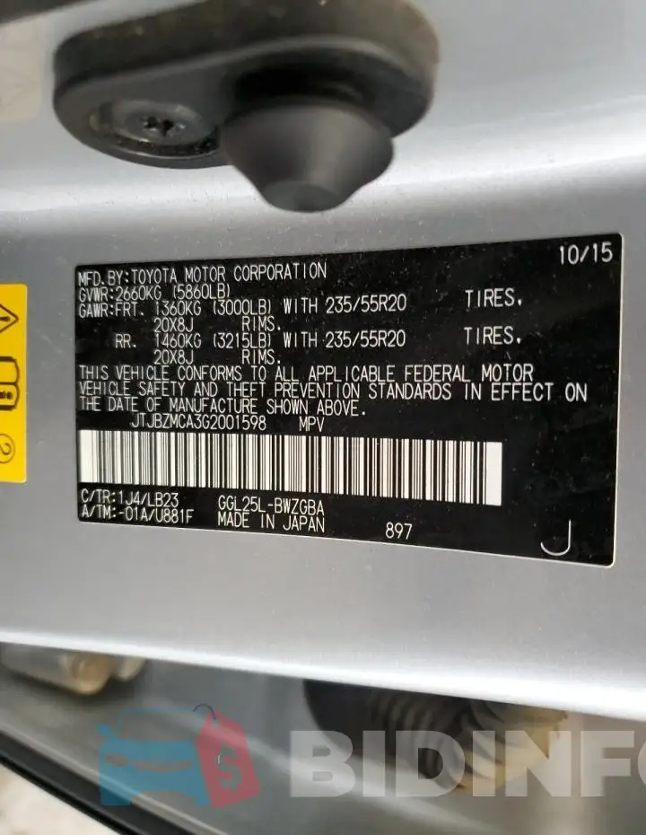 JTJBZMCA3G2001598 Photo# 13