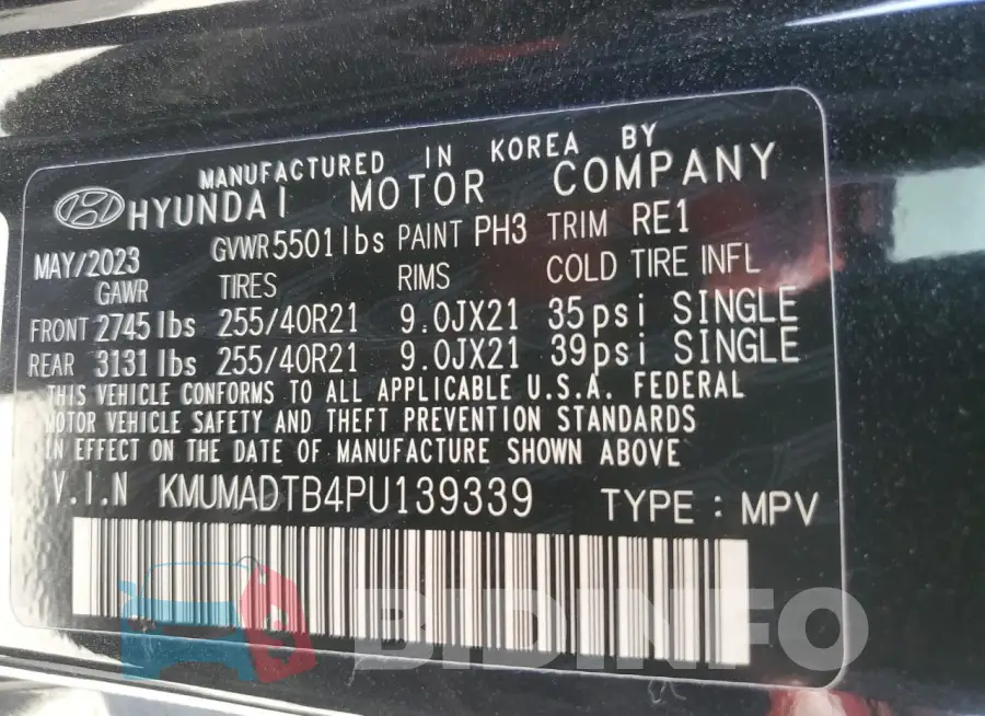 KMUMADTB4PU139339 Photo# 14